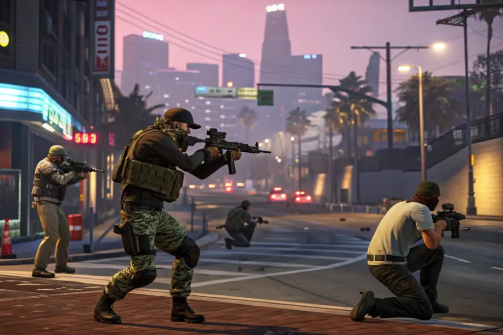 Все PvP-режимы GTA Online 2026: прокачка навыков и лучшие тренировки